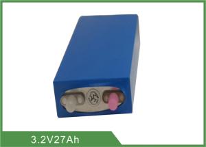 Quality Li - Ion Lithium Battery 3.2 Volt , Lifepo4 Battery Pack 27Ah For Hybrid Grid Back - Up wholesale