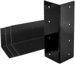 4mm/6mm Thickness Steel Corner Brace L Corner Bracket Joint for Wood Cabinets
