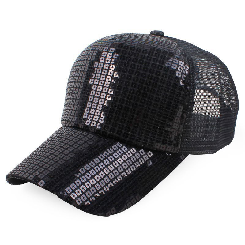 All Day Comfort 5 Panel Mesh Trucker Hat Sequin Trucker Hat Adjustable