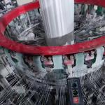 4 Shuttles Used Circular Loom Machine For Woven Bags