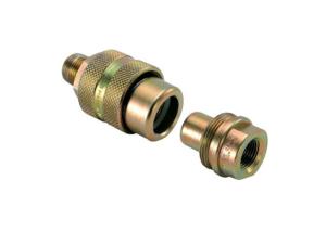 Quality Hydraulic Jacks Zinc Plated Steel Threaded Quick Connect wholesale