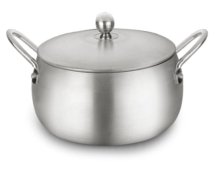 Kitchenware Spin Bottom Aluminium Kitchen Cooking Pot Eco Friendly
