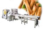 Automatic Harumaki Machine, Lumpia Production Line Price, Electric Gas Heating