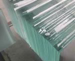 White Translucent Frosted Square Tempered Glass
