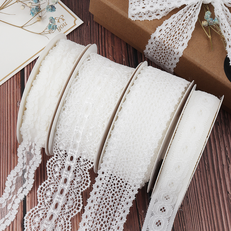 2020 hot sale lace edge flower ribbon shoe accessories