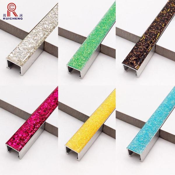 Aluminum Listello Tile Trim Flexible Decoration Material Ceramic Listello Border