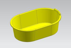 Quality Impact Resistanc One Shot Rotomolding Molds For Plastic Basin wholesale