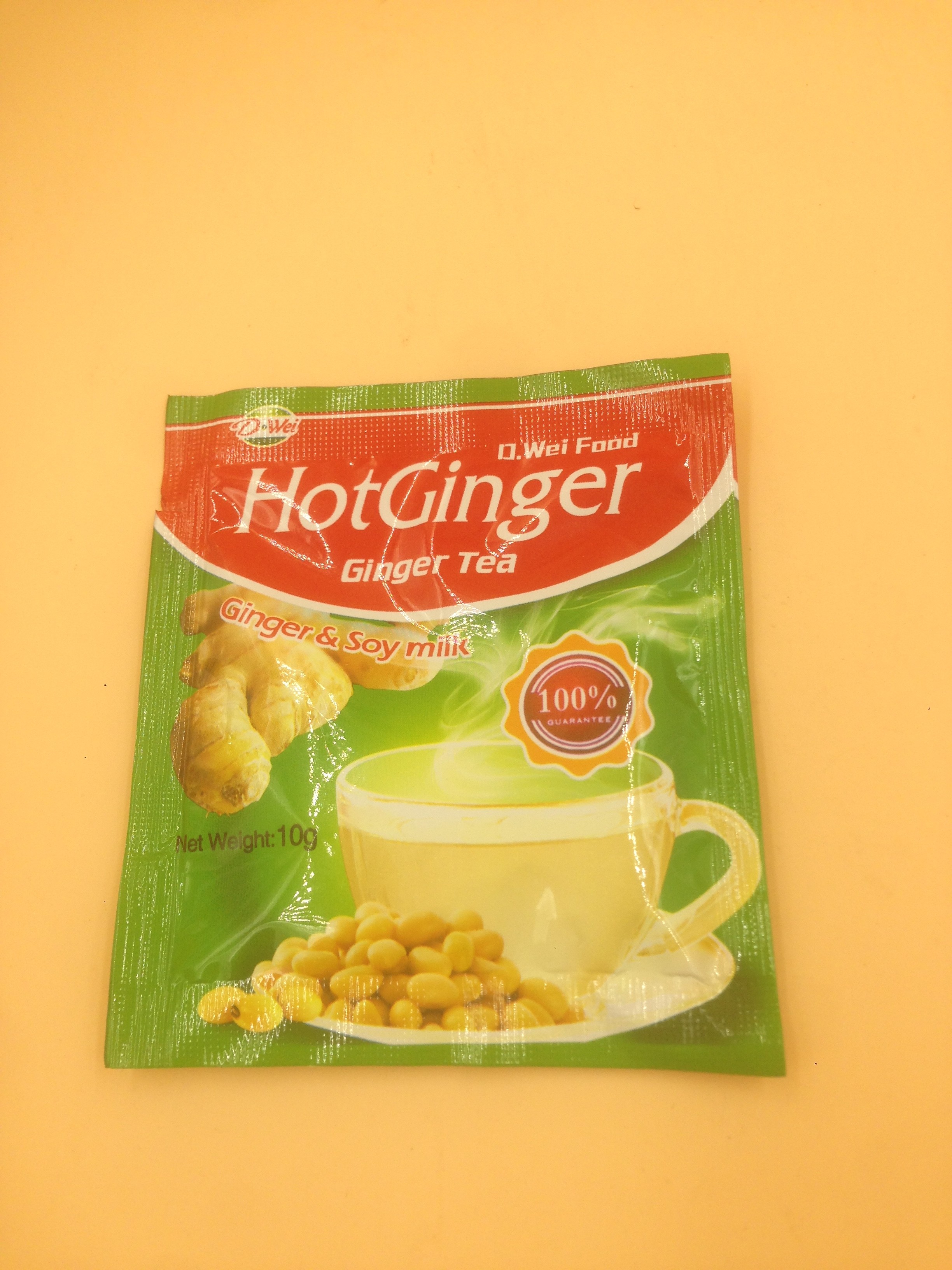Low Fat Soybean Ginger Tea Particle Instant Juice Powder For Cold