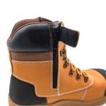 Oil And Water Slip Resistant Boots Industrial Leather Construction Boots With
