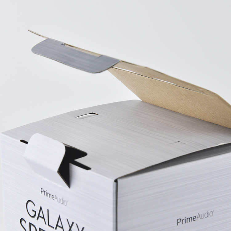 Custom Corrugated Shipping Boxes With Recycled Materials Glossy Lamination