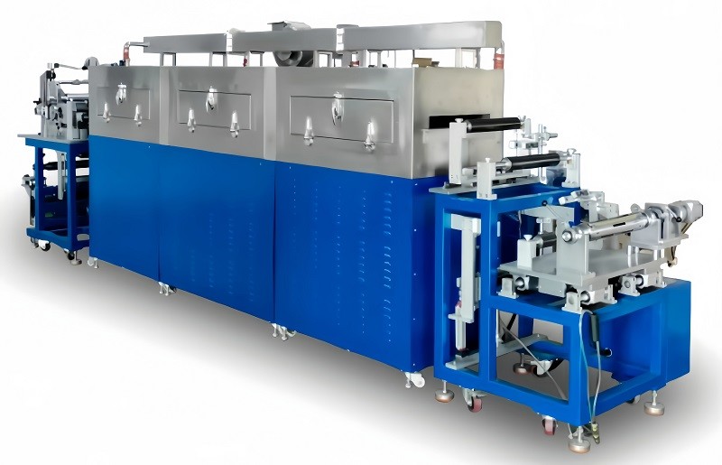 Intermittent And Continuous Transfer Interval Coating Machine For Battery Pilot Line