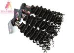 Cuticle Aligned Peruvian Human Hair No Shedding Malaysian Curly Bundles