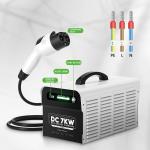 220v Fast Electric Car Ev Charger Station 7KW Portable DC Charger For Electric