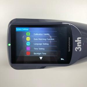 Quality 3nh YS4560 45/0 700nm Data Colour Spectrophotometer For Paint Road wholesale