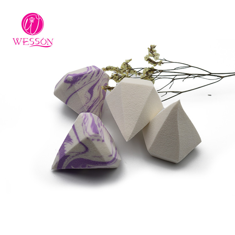 Eco Friendly Multiple Shape Rhombus Beauty Blender Sponge