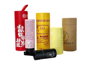 Quality Customization Cosmetic Paper Packaging Tubes Cylinder Cardboard Container wholesale