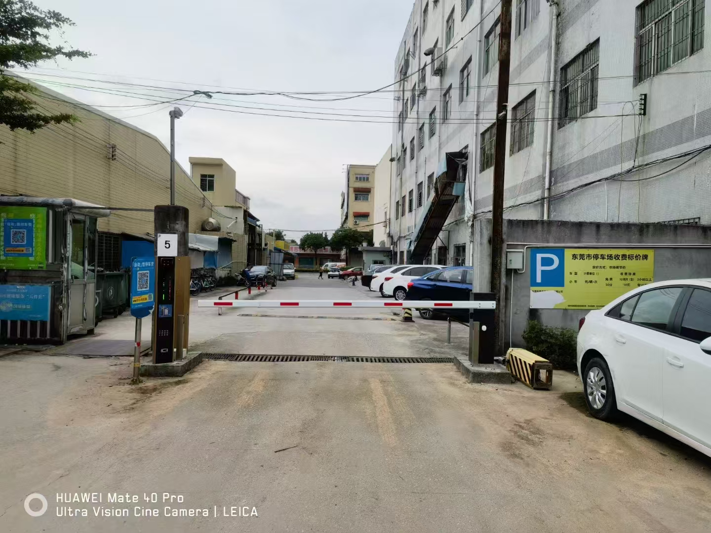 2-6m Straight Octagonal Pole For Parking Barrier Gate