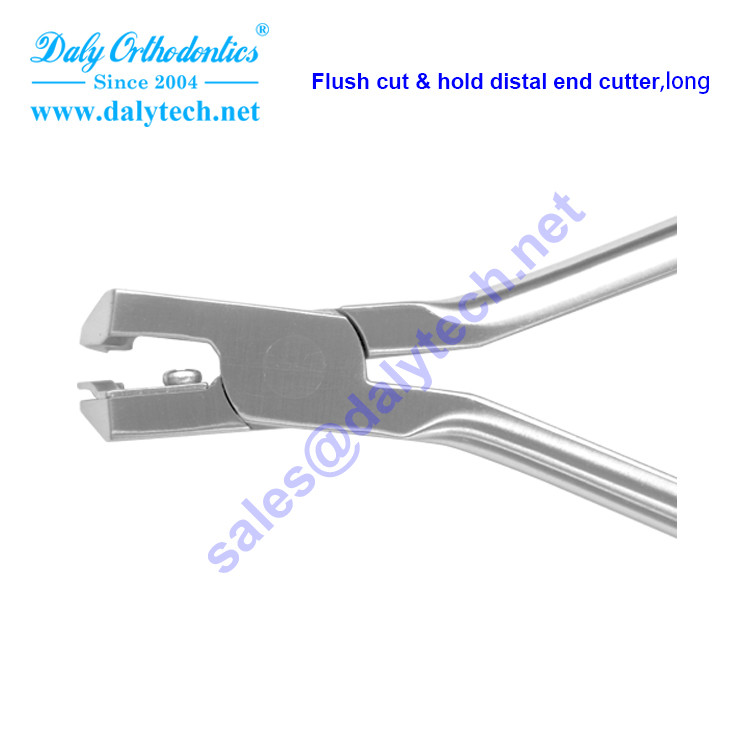 Flush cut and safety hold pliers of orthodontic appliance from dental solutions