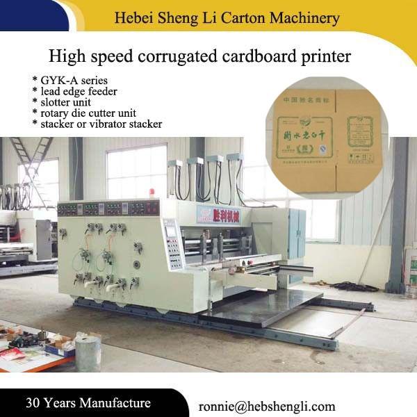 Cheap Highly Efficient Flexographic Box Printing Machine With 1 Year Warranty for sale