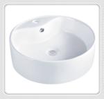 Fashion design pedestal sink storage wash basin