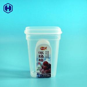 Quality Hot Filling Square Plastic Food Containers Leakage Proof Microwavable wholesale