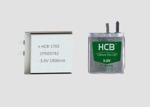 Quality 1900mAh CP503742 3.0V Lithium Primary Batteries for RFID Medical Devices wholesale
