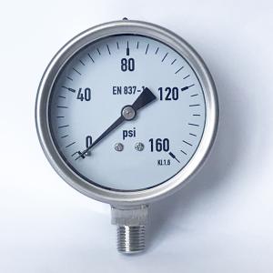 Quality Hydraulic All Stainless Steel Pressure Gauge wholesale