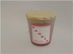 Home decor candle,scented glass candle with wooden lid