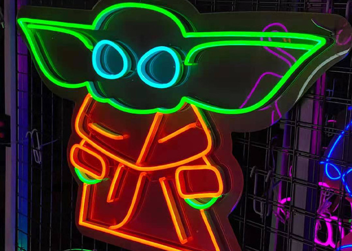 Aliens neon sign drop shipping eye-Catching Led neon sign neon lighting