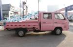 Cargo Box Truck Foton Mini Lorry Truck Pink Color Manual Transmission Gasoline