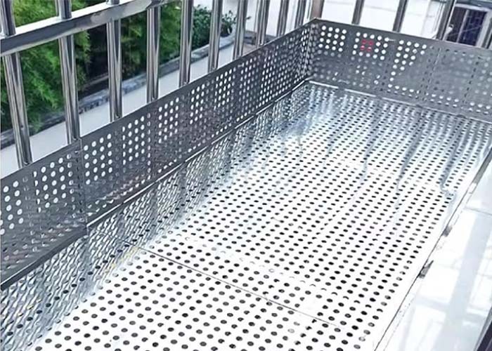 Netted Perforated Metal Mesh For Filtering / Industrial Applications