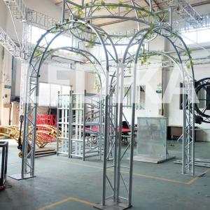 Quality Galvanized Aluminum Roof Truss Stand Frame Display 4000mm Length wholesale