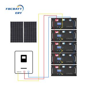 Quality Rack Home use Solar Enenrgy Storage Inverter Battery Pack 51.2v 100ah Lifepo4 wholesale