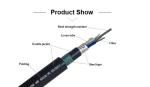 Outdoor Armored GYTA53 Fiber Optic Cable Underground 288 Core Double Sheathed