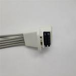 Medical Material Leads Cables , 78cm Gray Ecg Electrode Cable 6 Months Warranty