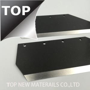 Quality Corrosion Resistance Cobalt Chrome Alloy Blade For Viscose Fibre Cutting Grinding Surface wholesale