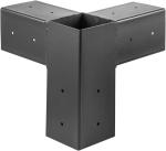 Supporting Pergola Post Pole Base Galvanized Column 4x4 Wood Fence Post Anchor