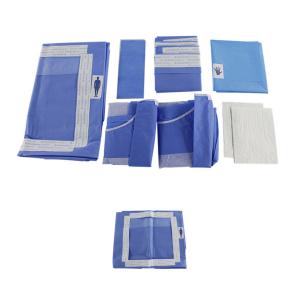 Quality Medical Non-woven Sterile Surgical Laparoscopy Pack Disposable Drape wholesale