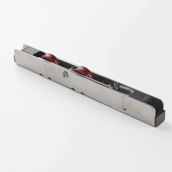 Hotel Design UPVC Double Sliding Doors and Windows Wheels Rollers Bearing 90kgs