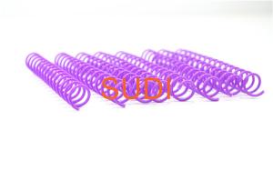 Quality ROHS Certificate 3/4”1.91mm Plastic Spiral Binding Coils wholesale