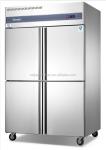 Practical Kitchen Fridge Freezer Multiclimate Upright Two Door