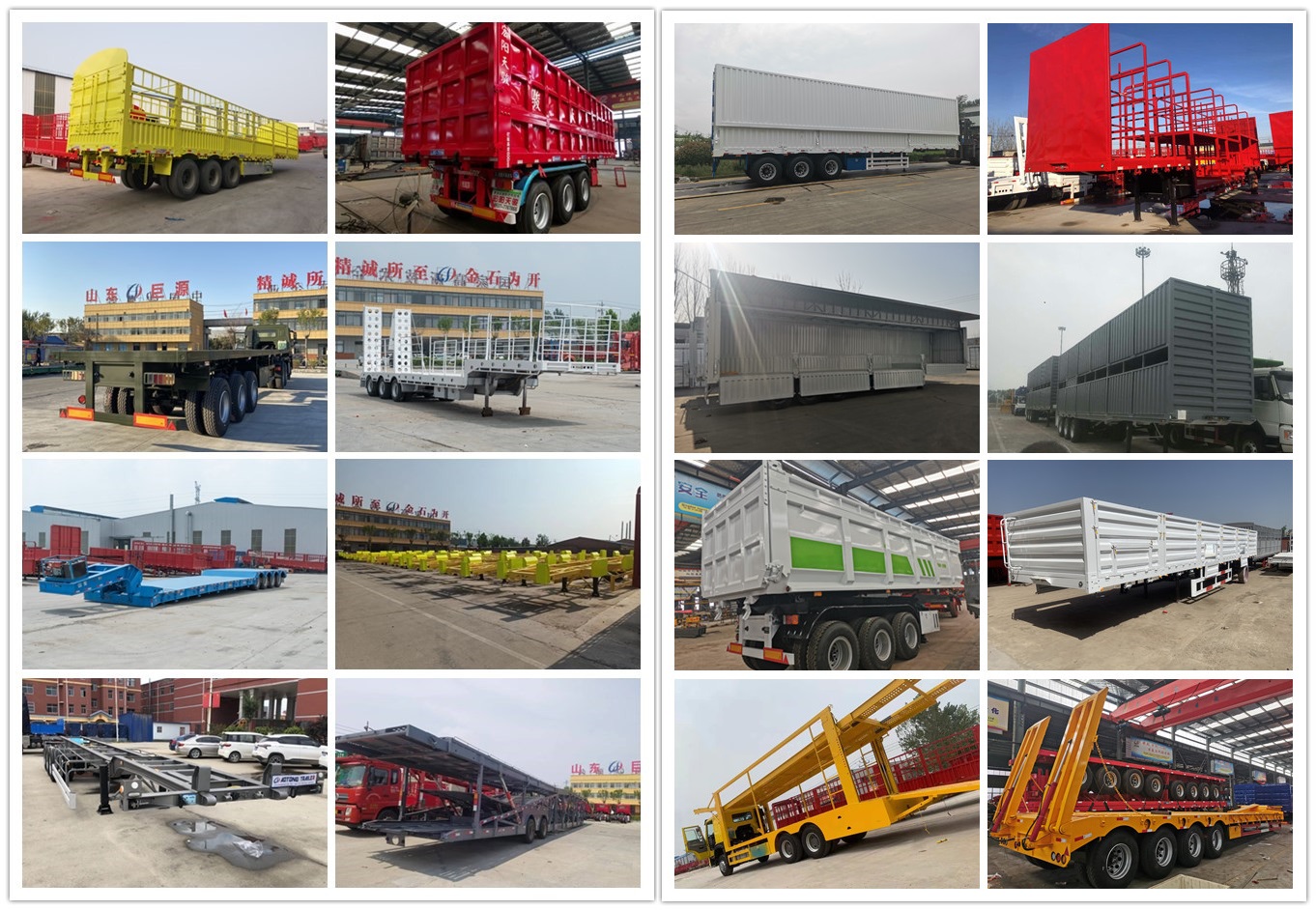 Detachable Gooseneck Lowboy Truck Trailers for Heavy Equipment Machinery Transport