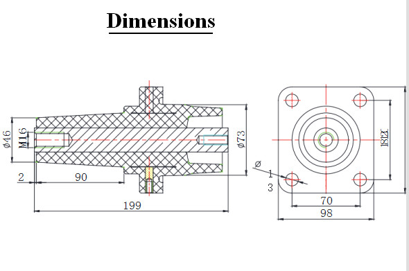 One Time Injection Molding Cold Shrink Cable Accessories For Epoxy Resin Connector