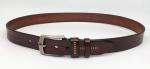 Genuine Men'S Luxury Leather Belts , Mens Reversible Leather Belt With Thick