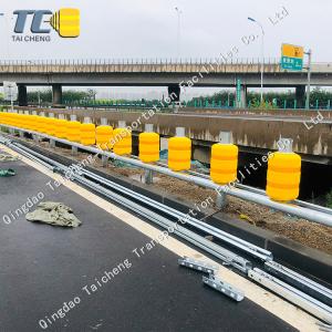 Quality Rotating Barrel Highway Guide Rail Anticollision Tube Guardrail wholesale
