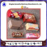 Rice Cake Automatic Biscuit Packing Machine 3kw Automatic Cellophane Packing