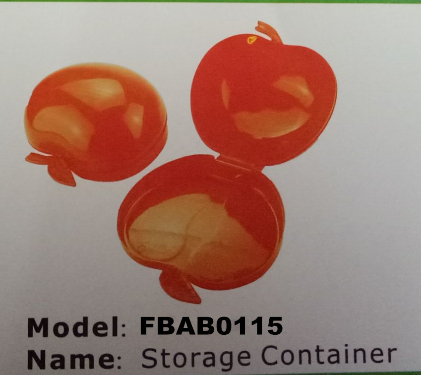 FBAB0064 for wholesales BPA free banana orange shape food container