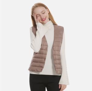 Quality Warming Elctric Heated Down Vest Usb Charging Far Infrared Unisex wholesale