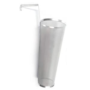 Quality Single Handle Beer 6x14inch Stainless Steel Mesh Filter Baskets 300 Micron wholesale