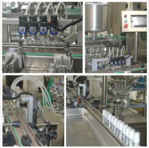 Quality Various Cosmetic Bottles Auto Liquid Filling Machine 304 Stainless Steel Material wholesale